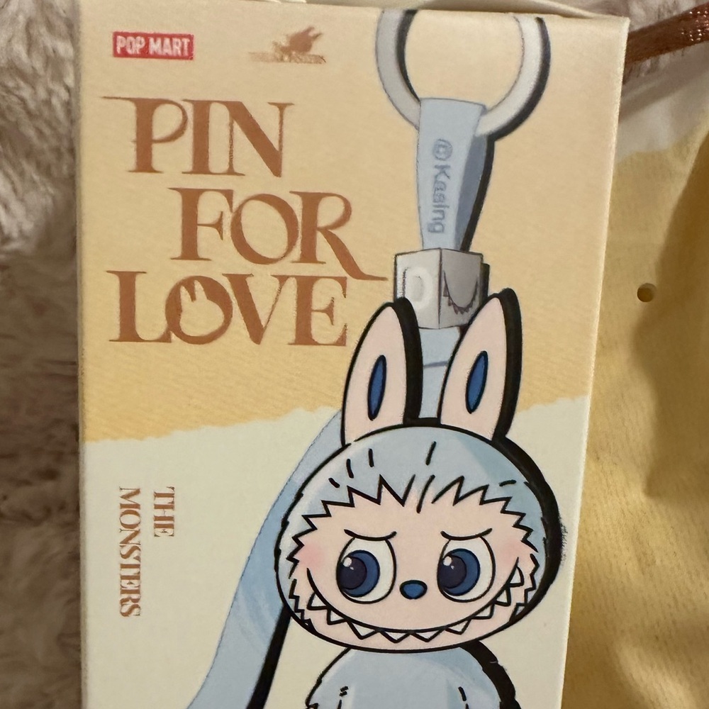 🩵Authentic Pop Mart Labubu Pin for Love - I 🩵 - Picture 12 of 16